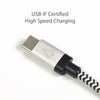 10 Ft. Braided Cable (USB-A to USB-C Cable)