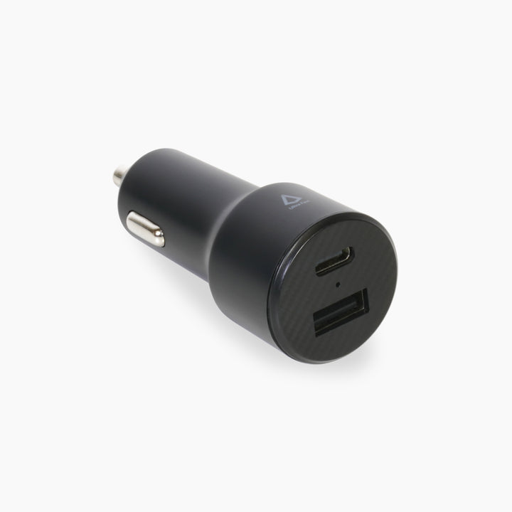 20W Dual Port Car Charger with Cable