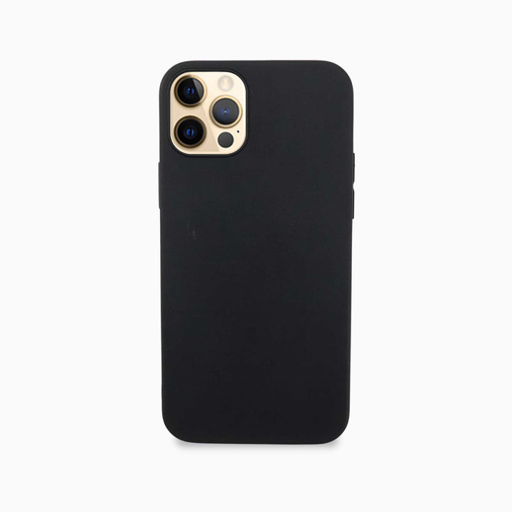Black Gel Skin Case - iPhone 12/12 Pro