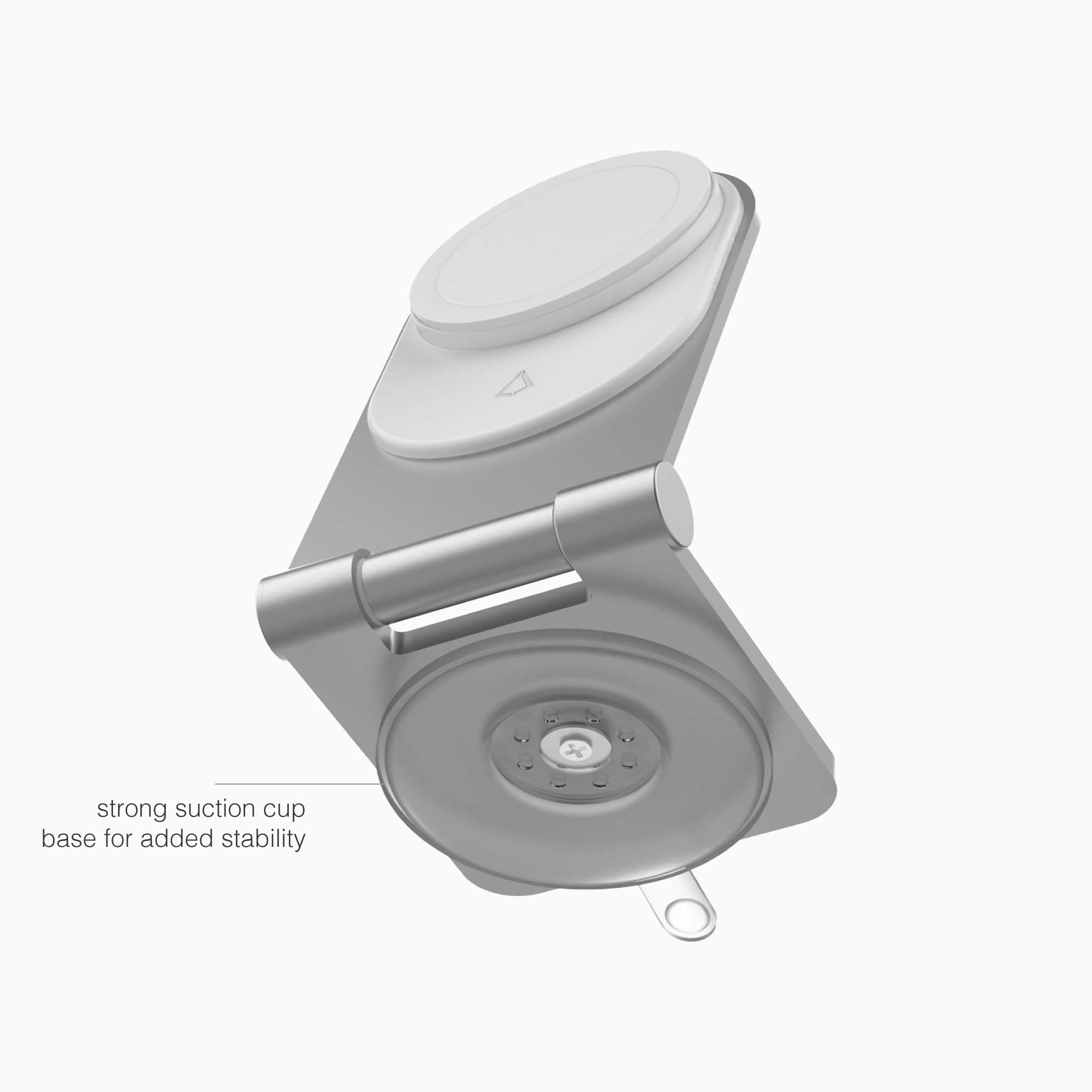 Mag Stream Stand (Silver) Wireless Charger