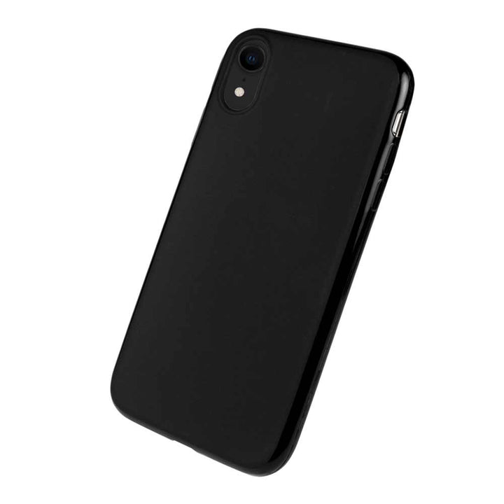 Black Gel Skin Case - iPhone XR