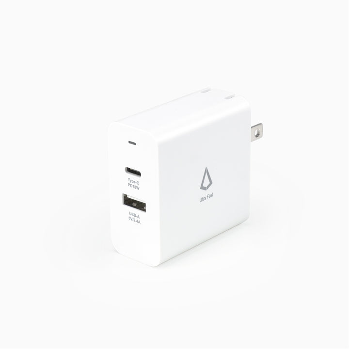 18W PD Dual Port Wall Charger