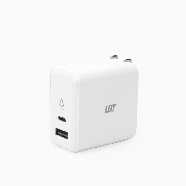 65W Dual-Port GaN PD Wall Charger (MiNi)