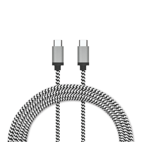 4 ft. Braided Cable (USB-C to USB-C Cable)