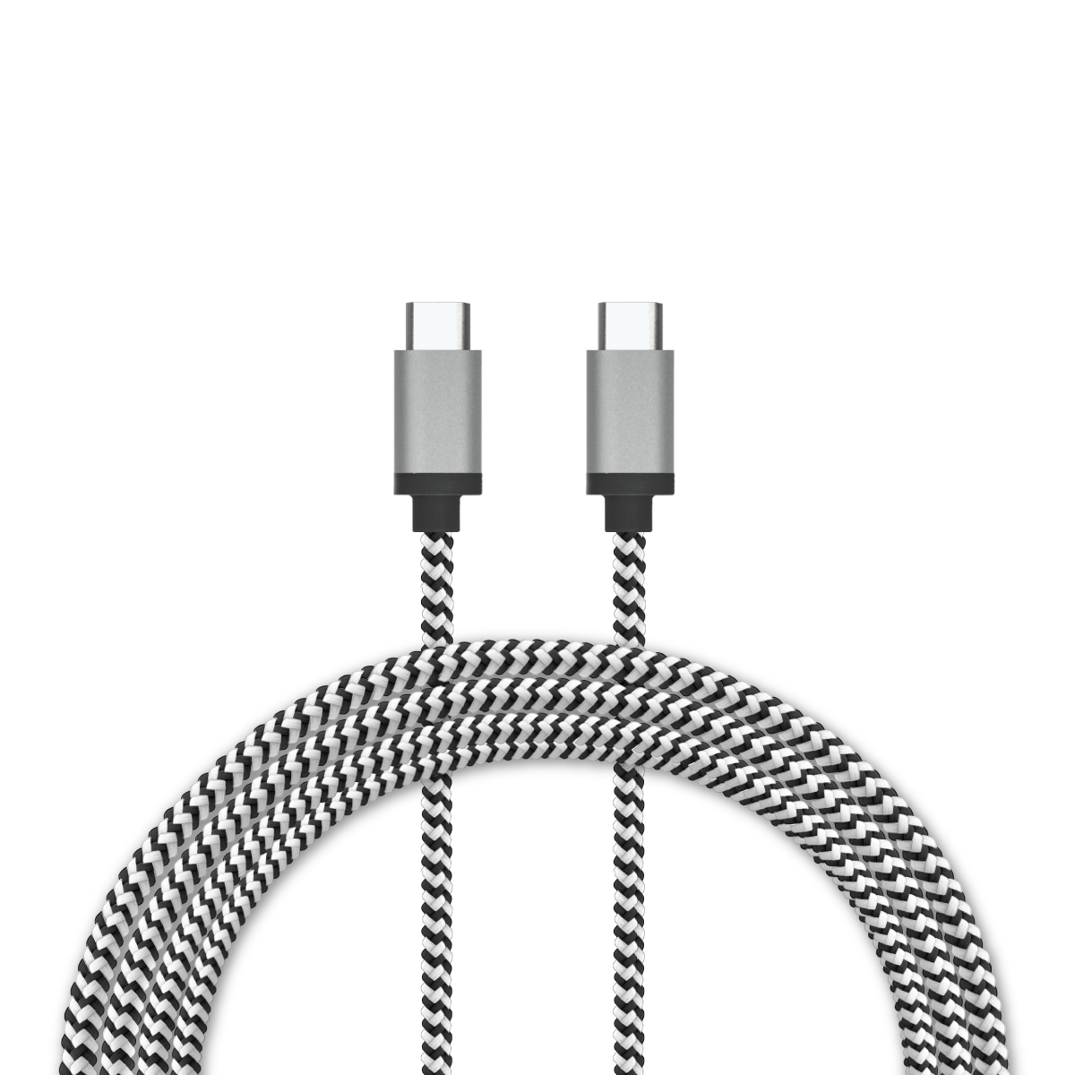 4 ft. Braided Cable (USB-C to USB-C Cable)